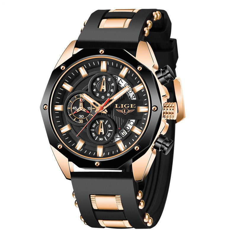 Men watch Silicone Sport